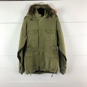 Holden Green Plaid Snowboarding Jacket Size L
